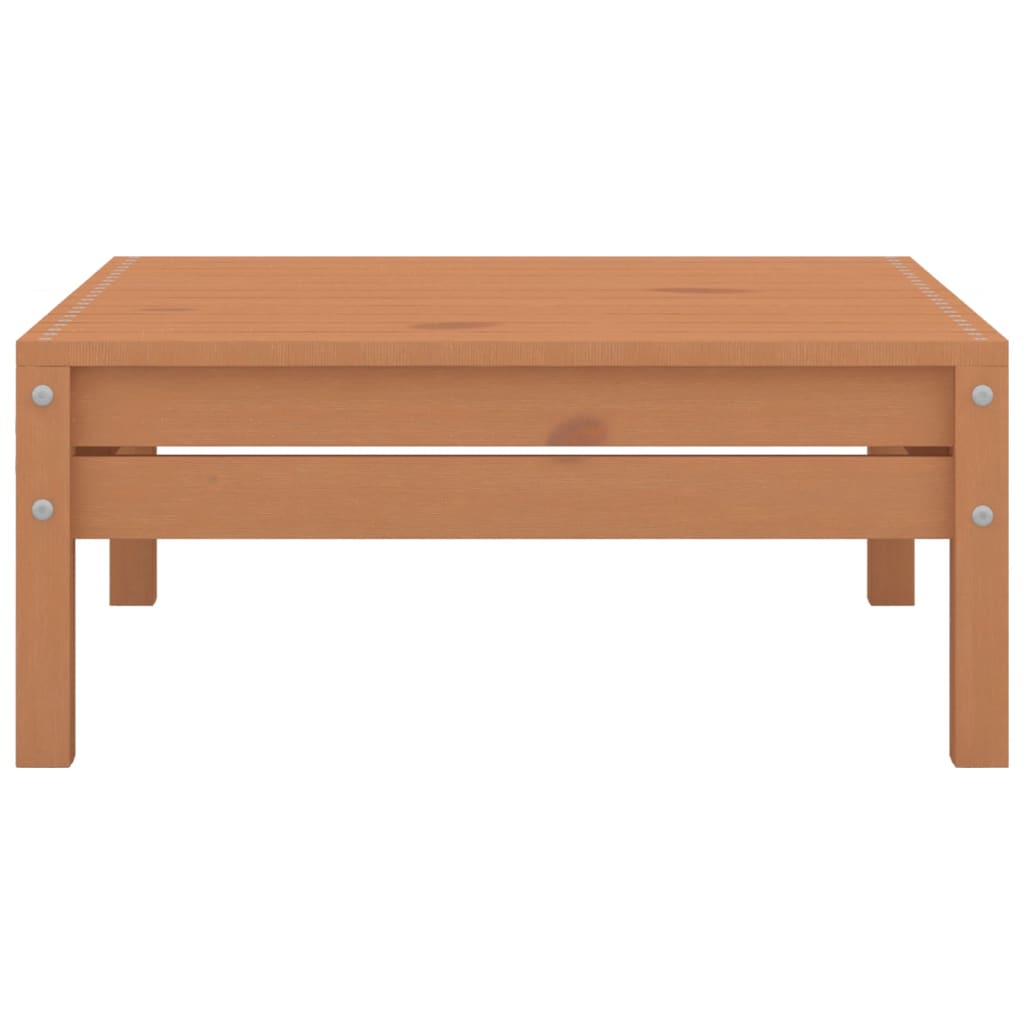6-tlg. Garten-Lounge-Set Honigbraun Massivholz Kiefer